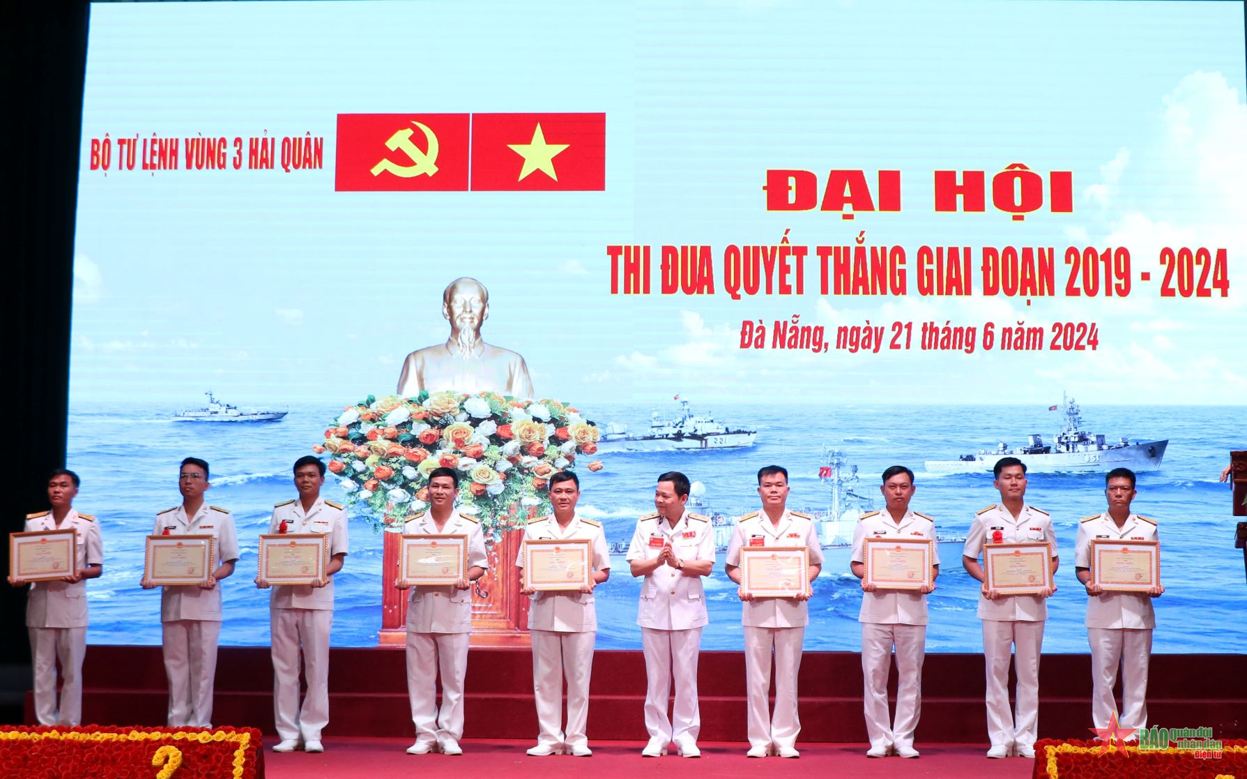 Bộ tư lệnh Vùng 3 Hải quân: Động lực thi đua, nâng cao sức mạnh sẵn sàng chiến đấu
